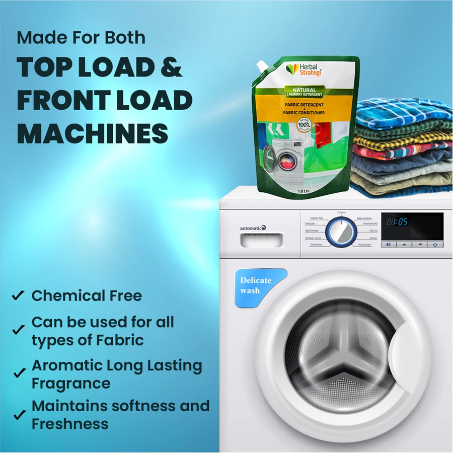 Natural Liquid Detergent – Pure Care for Clothes & Family